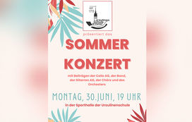 Einladung zum Sommerkonzert 2025